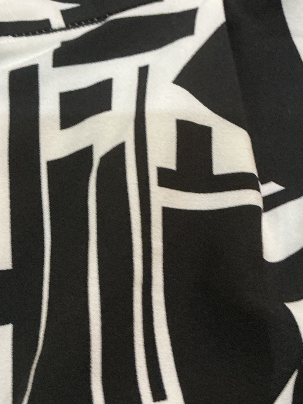 torrid Black and White Wide Leg Pants - Picture 3 of 6